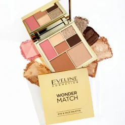 Eveline Wonder Match Augen- und Gesichtskonturpalette