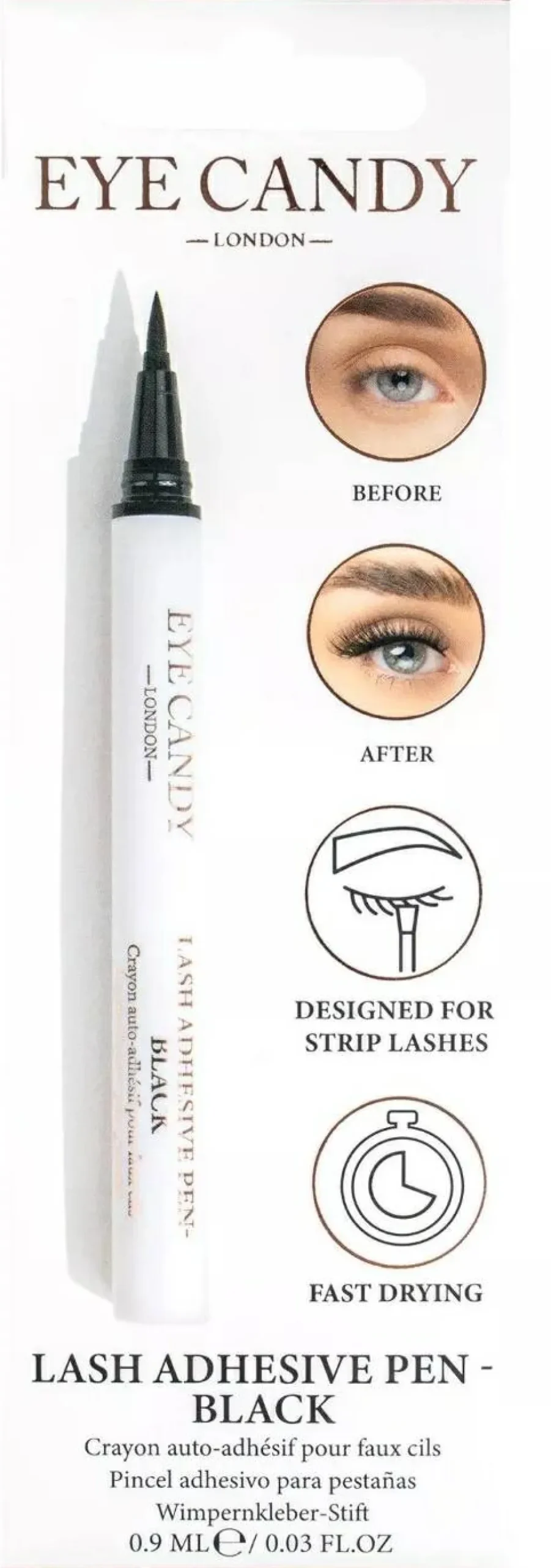 Eye Candy Lash Adhesive Pen Black