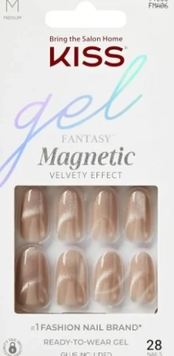 Falsche Nägel Set mit Kleber, M