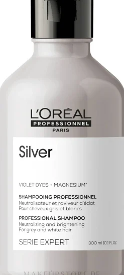 Farbauffrischendes Shampoo für blondes und graues Haar