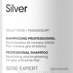 Farbauffrischendes Shampoo für blondes und graues Haar