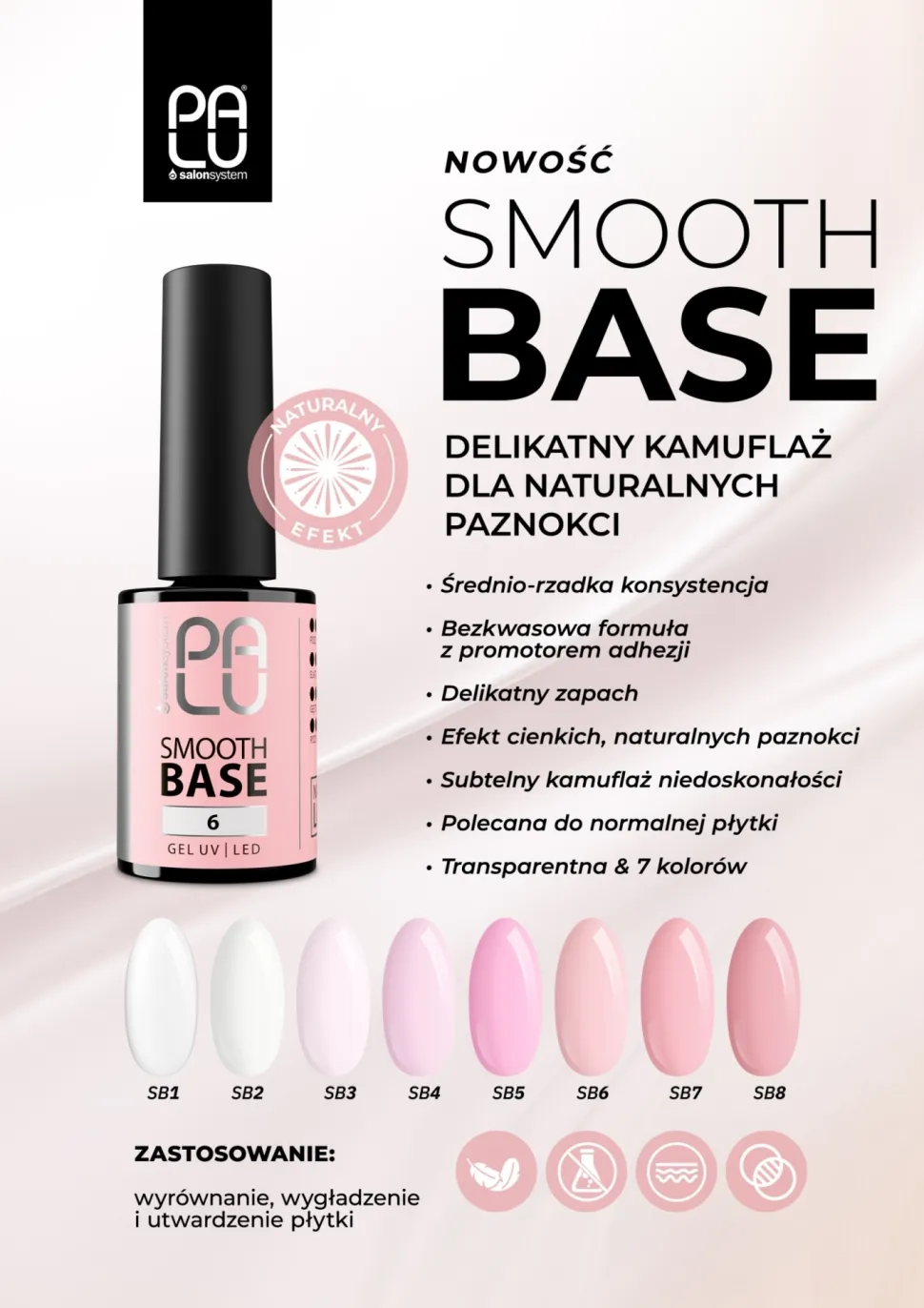 Farbige Gel-Nagellack-Basis