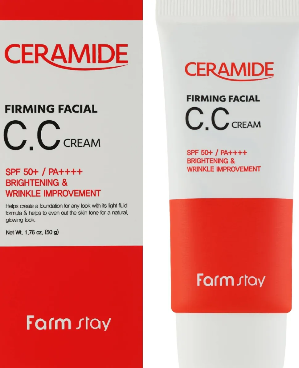 Farmstay Ceramide Firming Facial CC Cream SPF50+ /PA++++