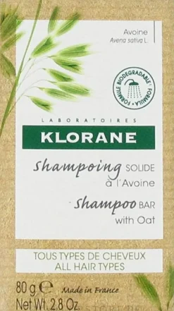 Festes Haarshampoo mit Haferextrakt