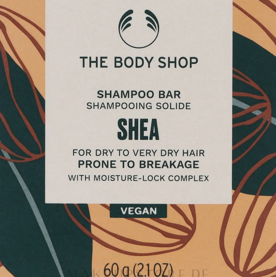 Festes Haarshampoo mit Sheabutter