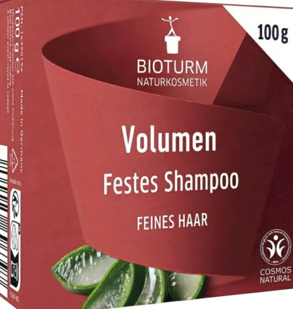 Festes Shampoo für Haarvolumen