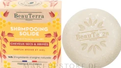 Festes Shampoo mit Hafer und Honig