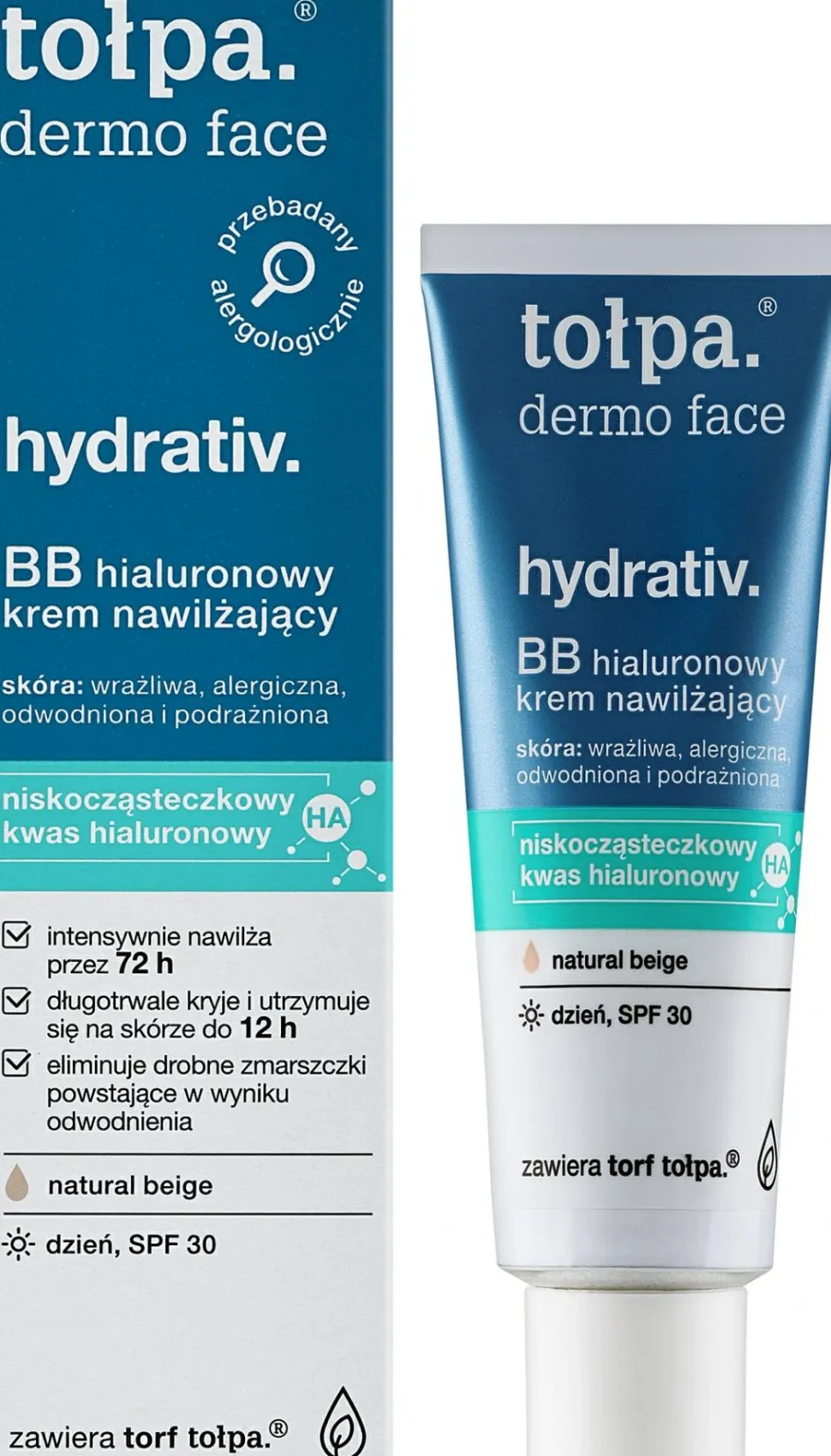 Feuchtigkeitsspendende BB-Creme mit Hyaluronsäure