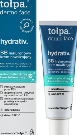 Feuchtigkeitsspendende BB-Creme mit Hyaluronsäure