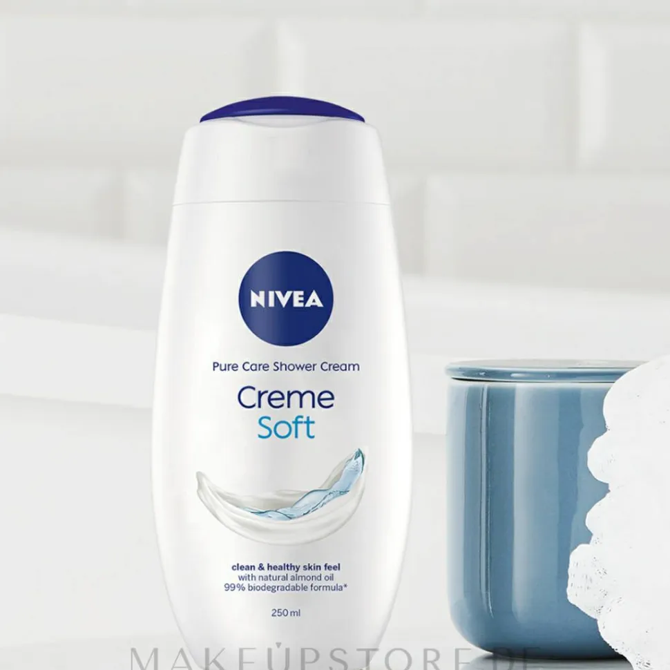 Feuchtigkeitsspendende Creme-Duschgel mit Mandel-Öl