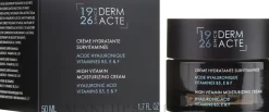 Feuchtigkeitsspendende Gesichtscreme mit Hyaluronsäure und Vitamin B5, E und F