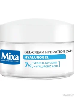 Feuchtigkeitsspendende Gel-Gesichtscreme mit Hyaluronsäure und Glycerin