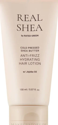 Feuchtigkeitsspendende Haarlotion mit Sheabutter