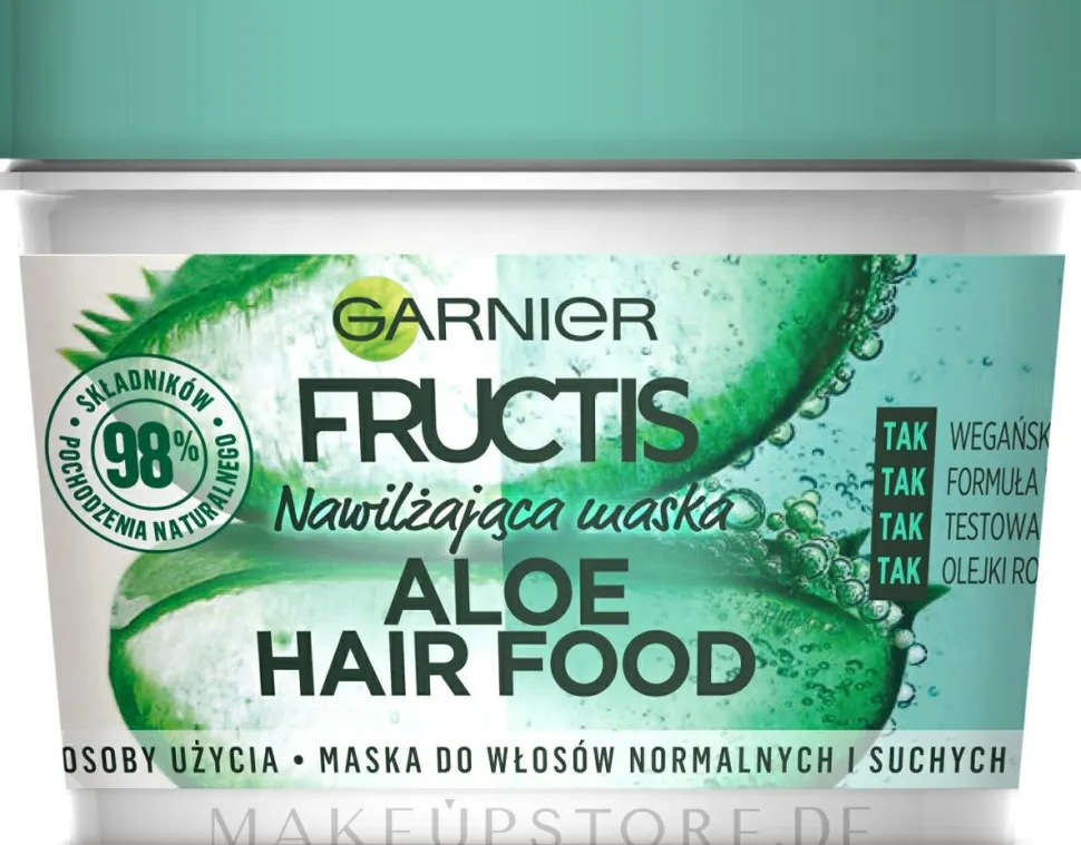 Feuchtigkeitsspendende Haarmaske mit Aloe