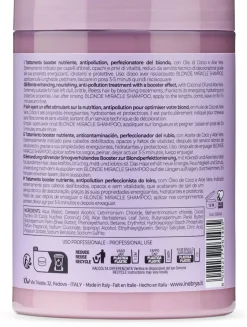 Feuchtigkeitsspendende und energetisierende Maske mit Kokosnussöl und Aloe Vera für glänzendes blondes Haar