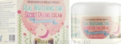 Feuchtigkeitsspendende und aufhellende Peelingcreme für das Gesicht gegen Pigmentflecken