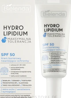 Feuchtigkeitsspendende und schützende Barrierecreme