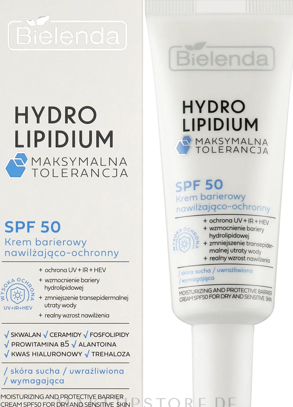 Feuchtigkeitsspendende und schützende Barrierecreme