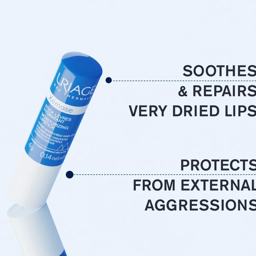 Feuchtigkeitsspendender Balsam für trockene Lippen