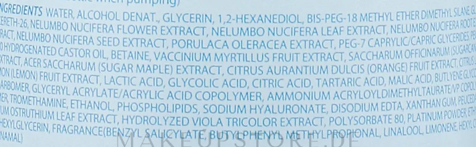 Feuchtigkeitsspendendes Gesichtsserum mit Hyaluronsäure