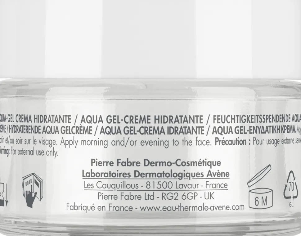 Feuchtigkeitsspendendes Gesichtscreme-Gel