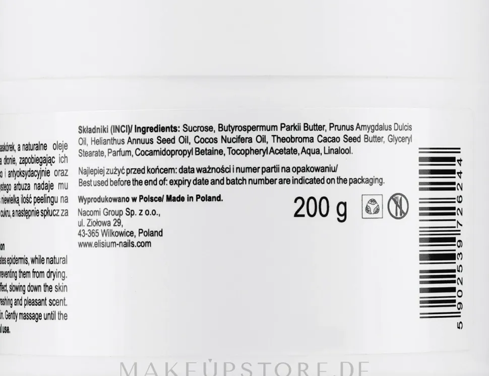 Feuchtigkeitsspendendes Handpeeling mit Wassermelonenaroma