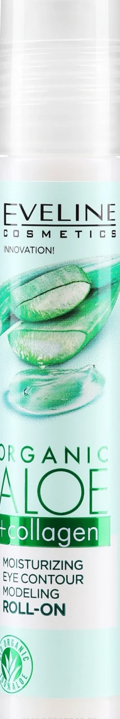 Feuchtigkeitsspendendes und straffendes Augenkonturgel mit Aloe und Kollagen (Roll-on)