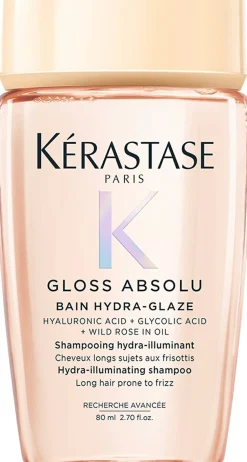 Feuchtigkeitsspendendes Bade-Shampoo für Glanz bei langen, widerspenstigen Haaren