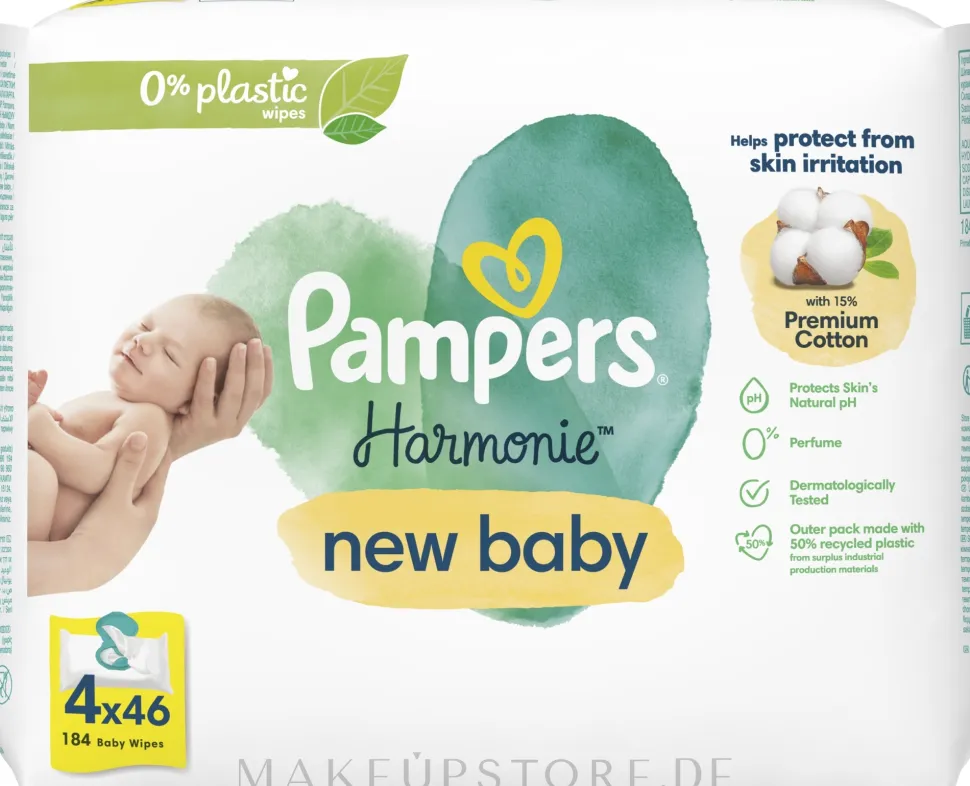 Feuchttücher für Babys 4x46 St.