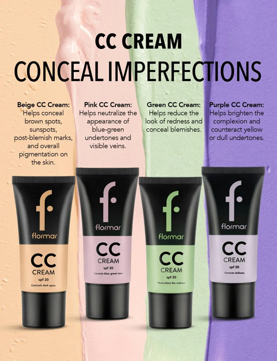 Flormar CC Cream Anti-Dullness