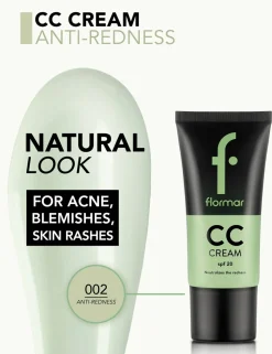 Flormar CC Cream Anti-Redness