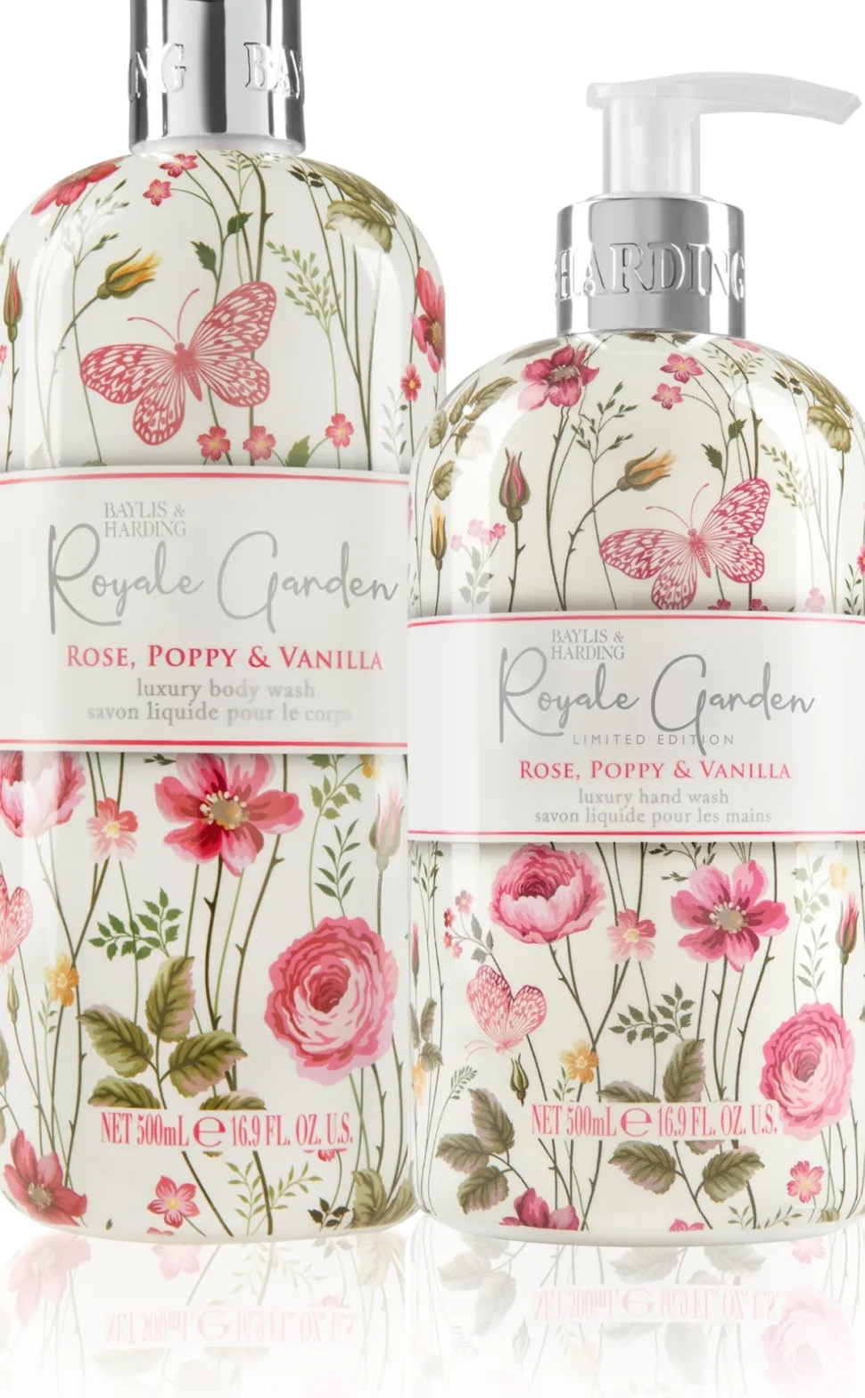 Flüssige Handseife Rose Poppy & Vanilla