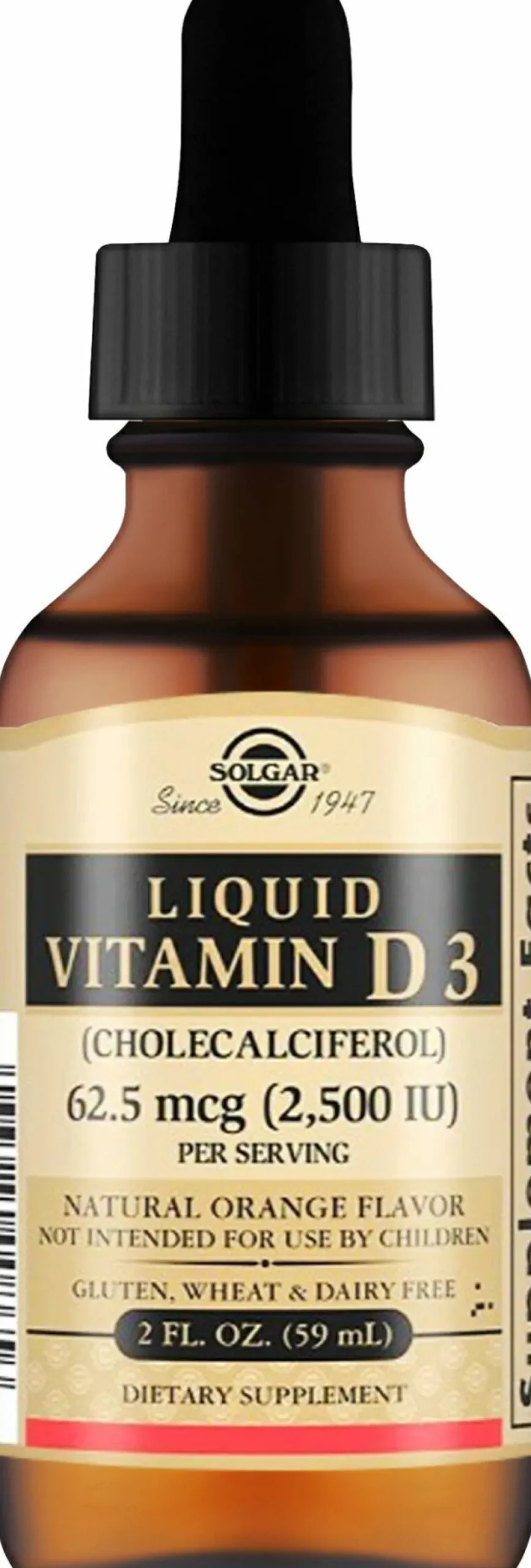Flüssiges Vitamin D3 2500 IE 62,5 µg