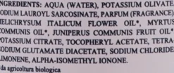 Flüssigseife aus organischen Blumen und Beeren Sardiniens
