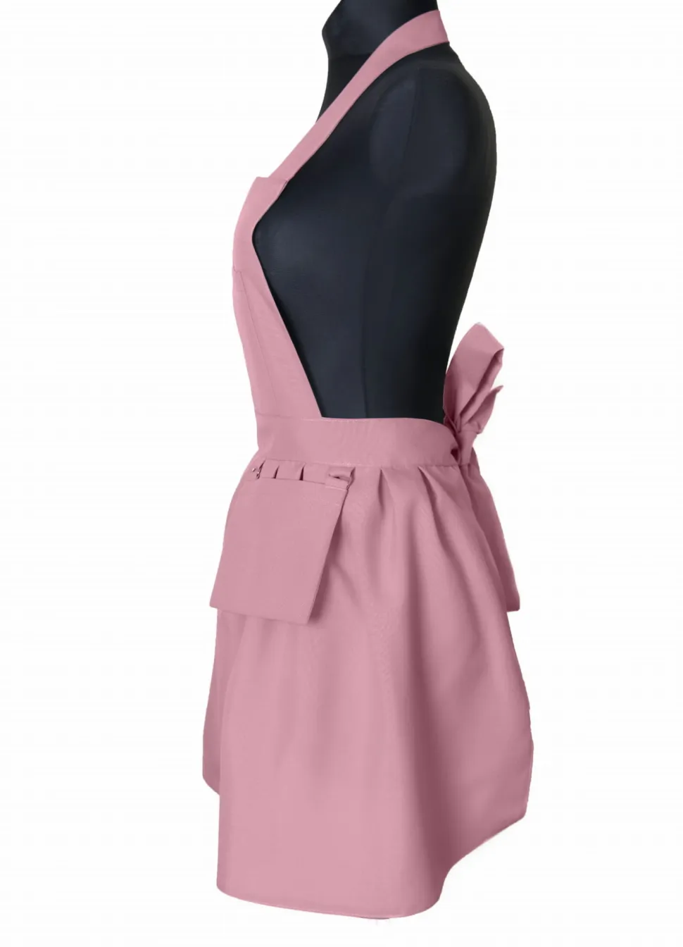 Friseurschürze, rosa