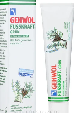 Fußbalsam für geruchslose und naturfrische Füße und normale Haut