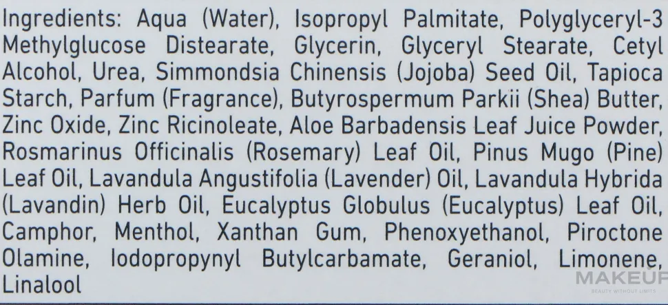 Fußbalsam für geruchslose und naturfrische Füße und normale Haut