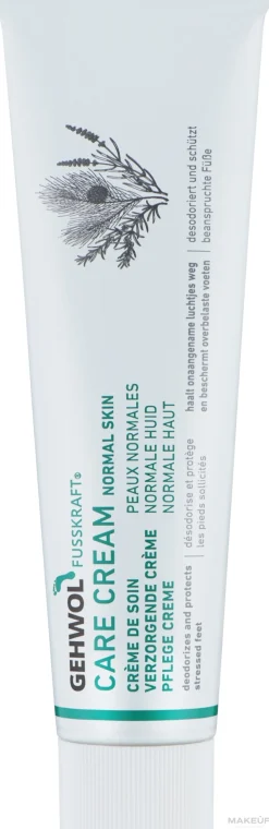 Fußbalsam für geruchslose und naturfrische Füße und normale Haut