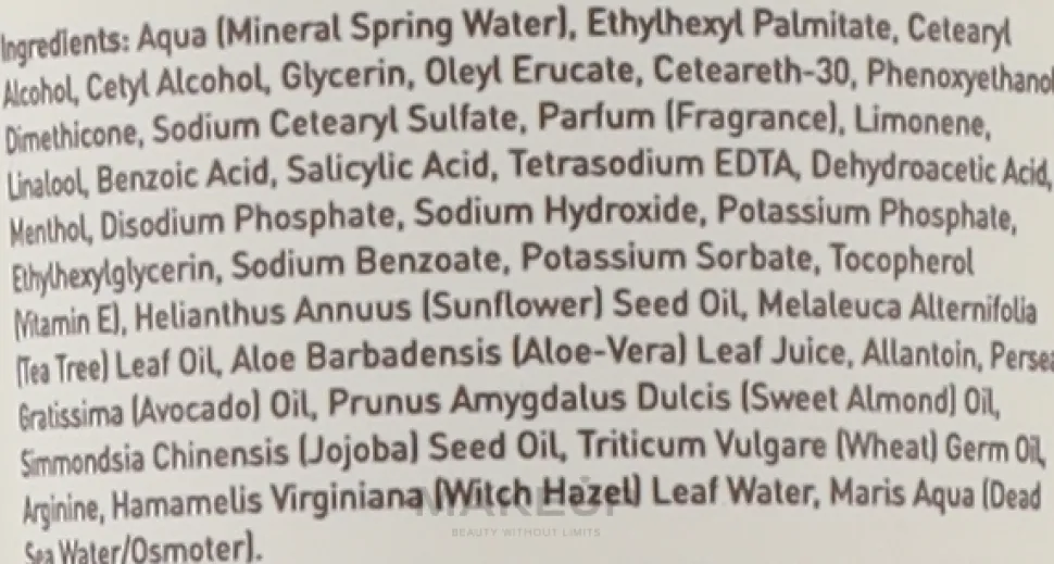 Fußcreme mit Mineralien aus dem Toten Meer