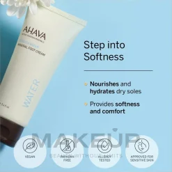 Fußcreme mit Mineralien aus dem Toten Meer