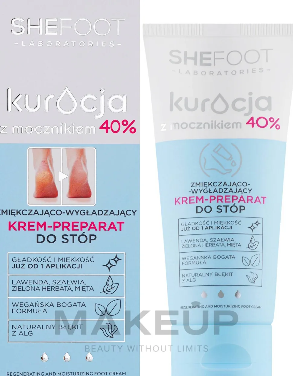 Fußcreme mit Urea 40%