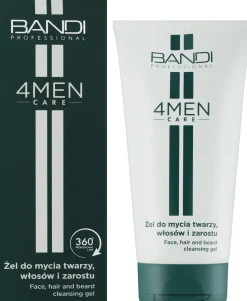 Gel für Gesichts-, Haar- und Bartreinigung