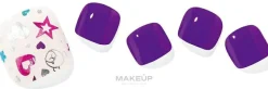 Gel-Nagel Aufkleber-Set für Zehennägel