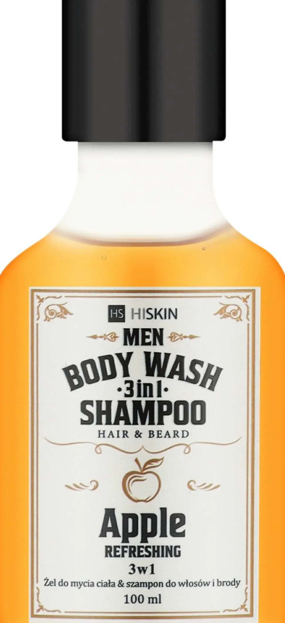 Gel-Shampoo zum Waschen von Körper, Haar und Bart