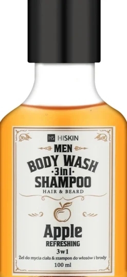 Gel-Shampoo zum Waschen von Körper, Haar und Bart