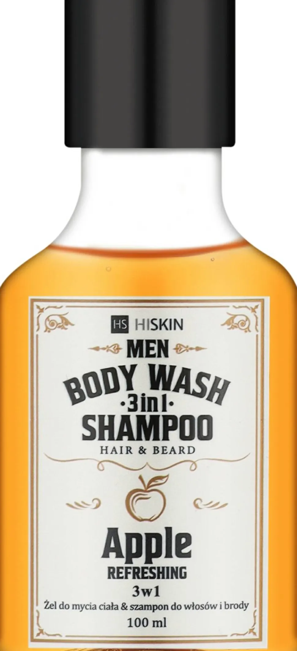 Gel-Shampoo zum Waschen von Körper, Haar und Bart