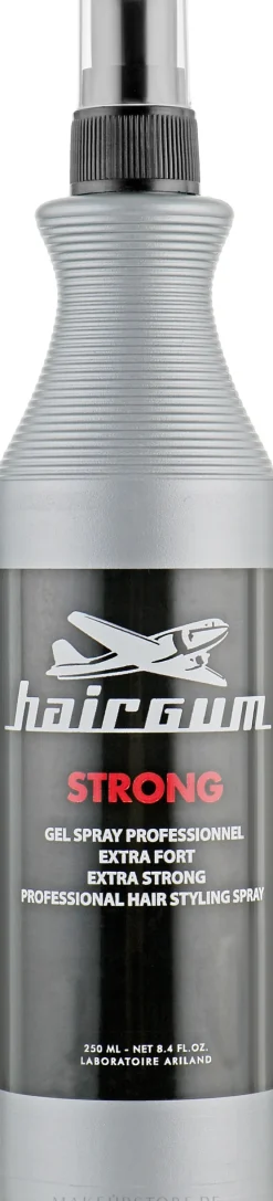Gel-Spray für das Haar starker Halt