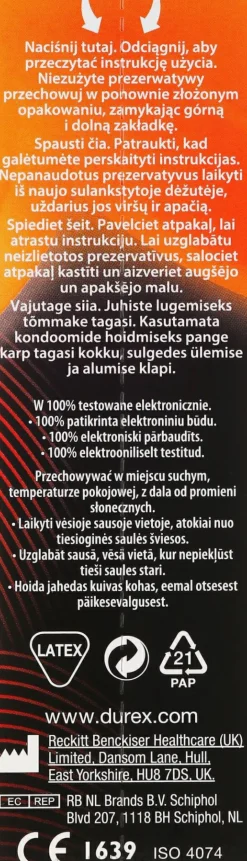 Gerippte Kondome 12 St.