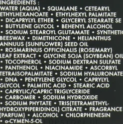 Gescihtsmaske mit Provitamin B5 und Vitaminen E, C, PP