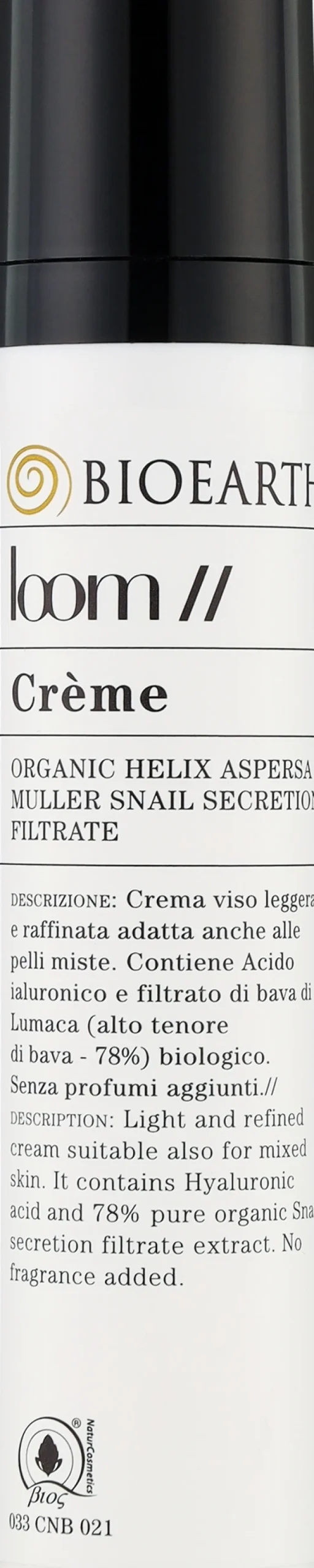 Gesichtscreme mit Schneckenschleimextrakt 79%